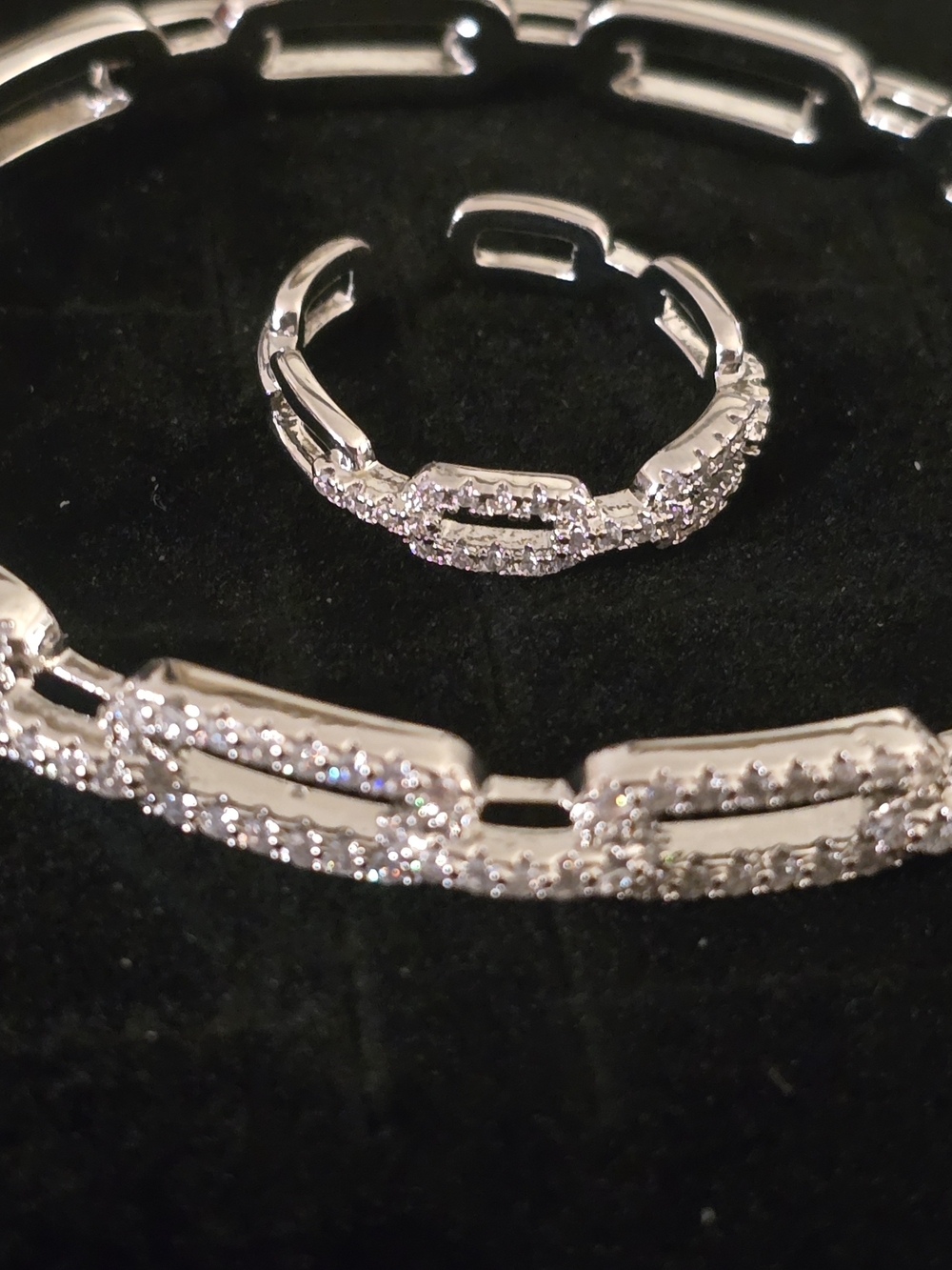 22kwgp Dubai Jewelry Set